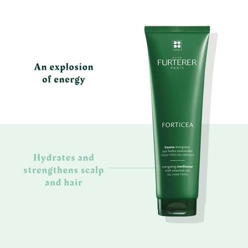 Rene Furterer Forticea Strengthening Conditioner - Fortify Hair & Prevent Breakage - Rosemary Oil & Guarana Extract - 5 fl. oz.