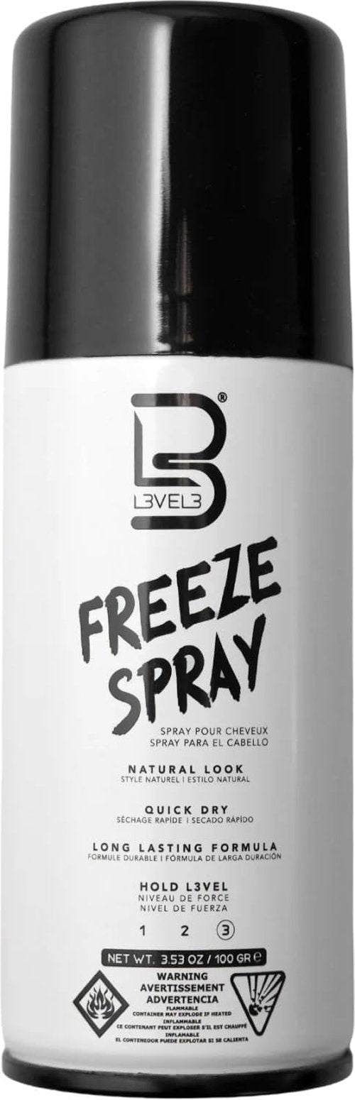 L3 Level 3 Hair Spray - Strong Hold & Long-Lasting Formula for All Hair Types