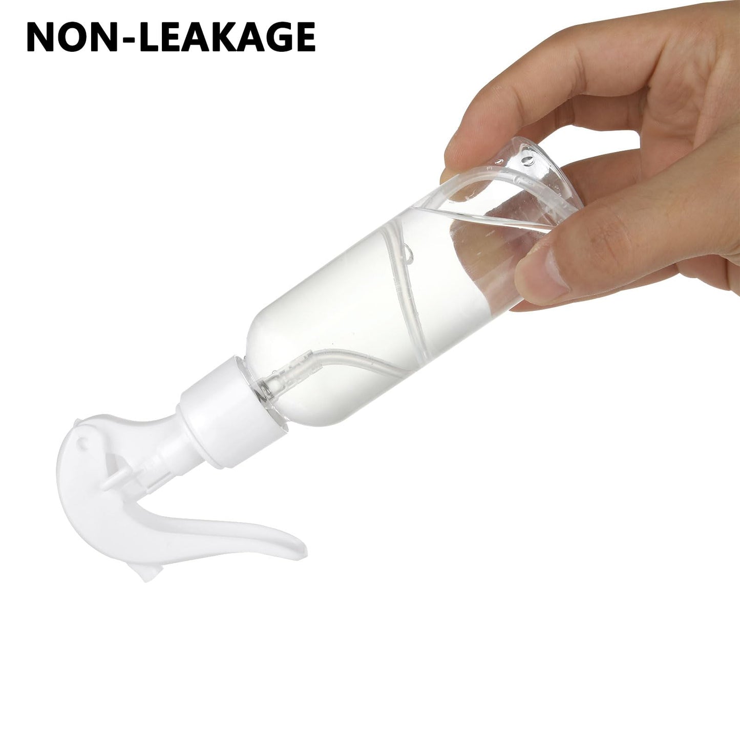 LOEQIAN 24 Pack Clear Spray Bottle, 3.5oz/100ml Plastic Fine Mist Travel Size Empty Bottles, Refillable Sprays Container for Kitchen Home Office Cleaning, Gardening, Cooking
