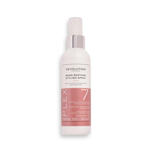 Revolution Haircare Plex 7 Bond Restore Styling Spray - Heat Protectant & Shine Enhancer, 100ml