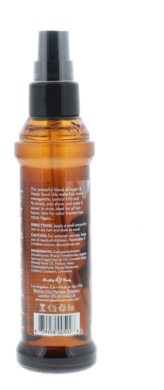 Ula-Style Marrakesh Oil Hair Styling Elixir - Nourishing Formula for Healthy Shine | 2 Oz