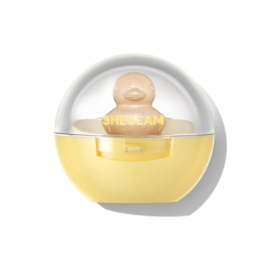 SheGlam Lucky Duck 3D Highlighter - Long-Lasting Glossy Finish for Natural Glow