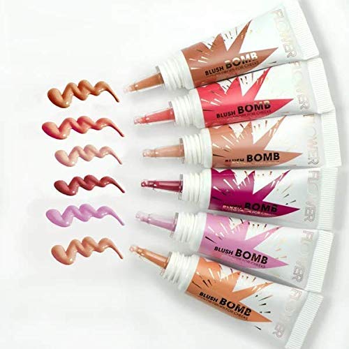 FLOWER Beauty Liquid Blush - Silky Gel Cream Formula for Radiant Cheeks | Buildable & Lightweight (Bubbly)