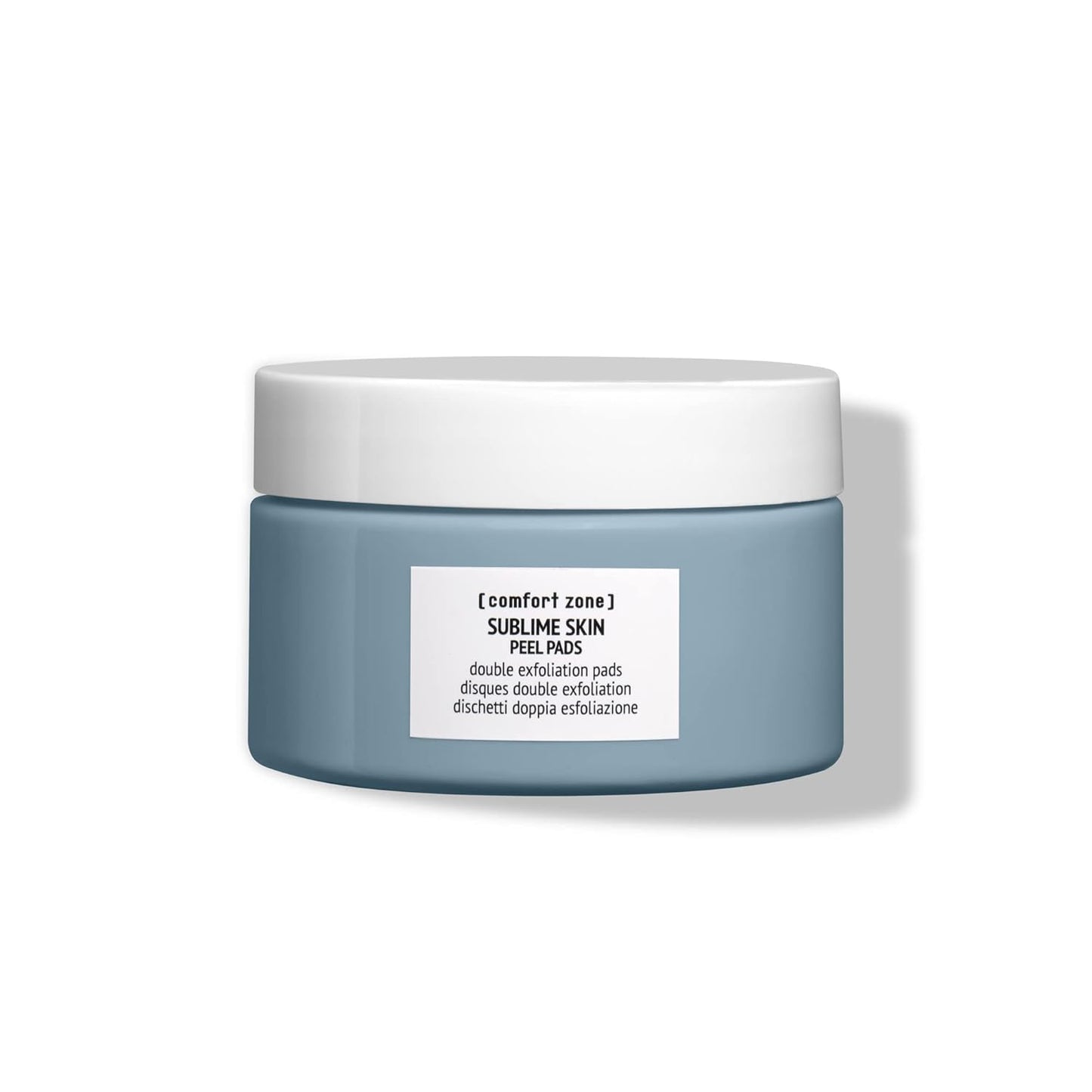 Comfort Zone Sublime Skin Peel Pads - Exfoliating Face Wipes for Brightening & Smoothing Texture | 28 Count
