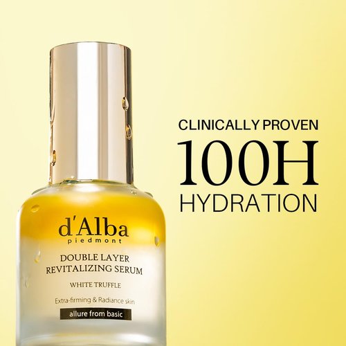 d'alba Piedmont White Truffle Revitalizing Serum - 100hr Hydration & Skin Firming (1.01 fl. oz)