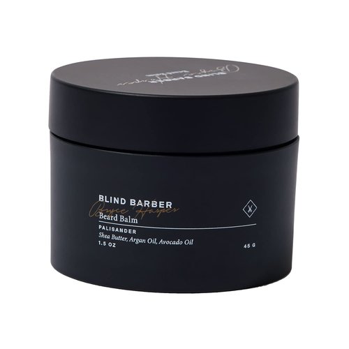 Blind Barber Beard Balm - Moisturizing Facial Hair Wax with Beeswax & Jojoba Oil (1.5oz / 45g)