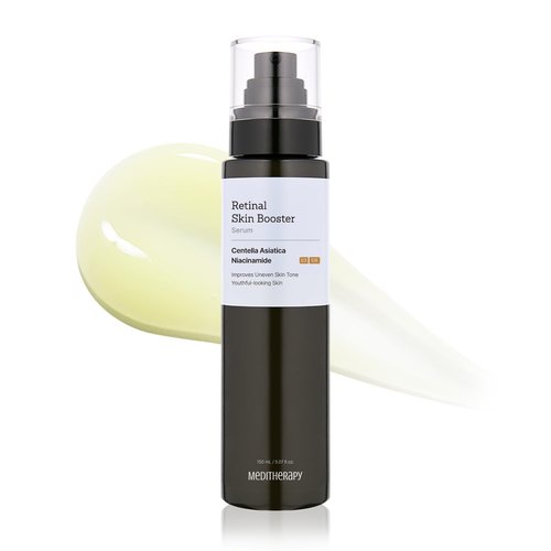 MEDITHERAPY Retinal Skin Booster Serum - Anti-Aging Retinaldehyde & Niacinamide | Hydrating Facial Serum for All Skin Types, 5.07 fl oz
