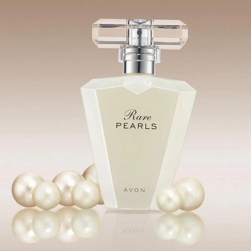 AVON Rare Pearls Eau De Parfum for Women - Long Lasting Soft Floral Fragrance with Magnolia & Rosewood | 1.7 fl oz Travel Size