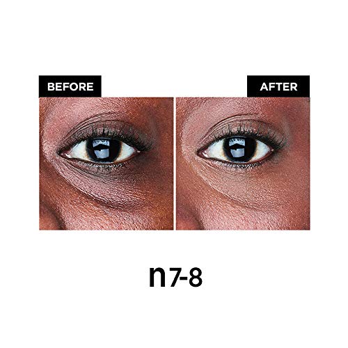 L’Oréal Paris True Match Eye Cream Concealer - Hydrating 0.5% Hyaluronic Acid, Dark N7-8, 0.4 fl. oz.