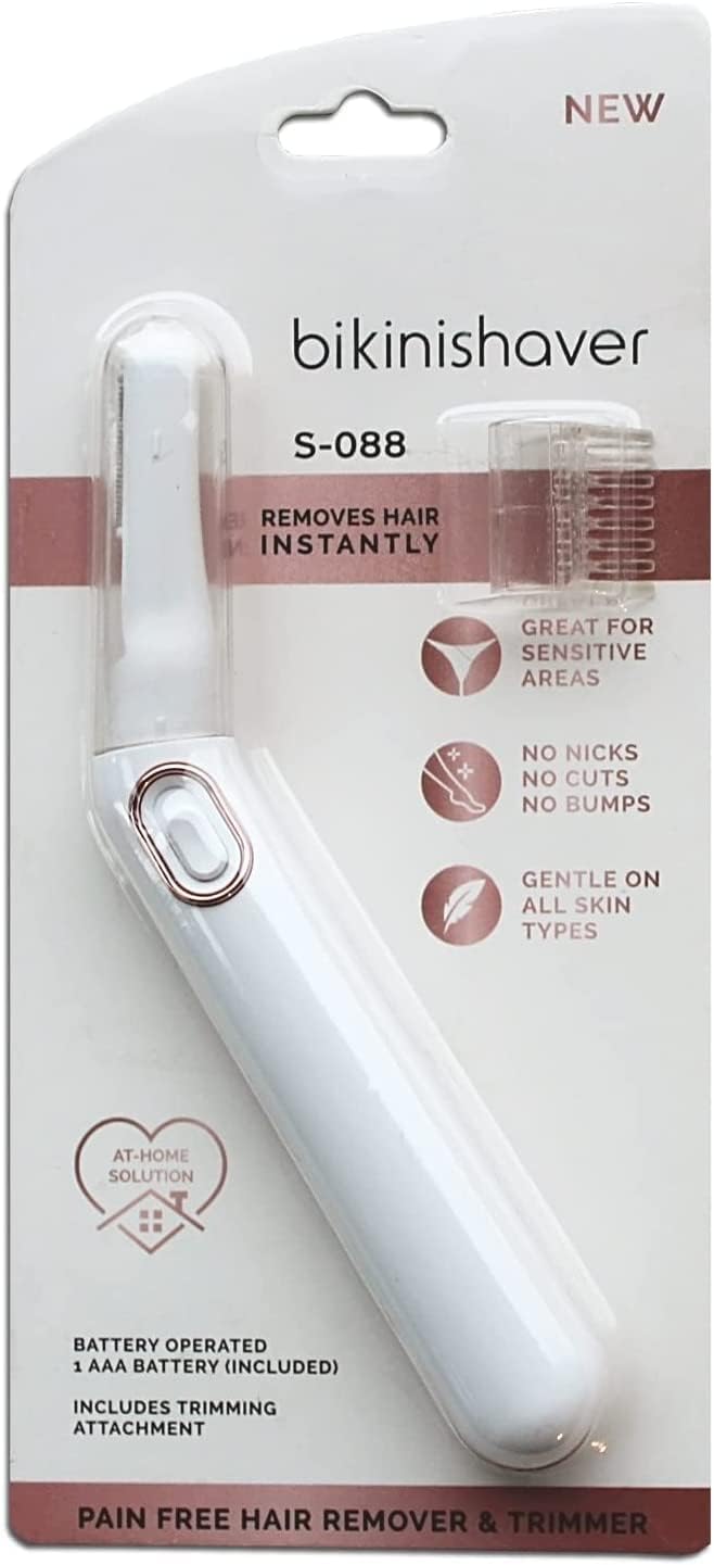 Skiennix Bikini Trimmer for Women - Personal Hair Removal Shaver for Sensitive Areas | Dry Use