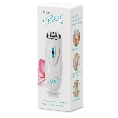 Emjoi eRase e6 - Facial Hair Remover Epilator - Gentle & Painless Hair Removal