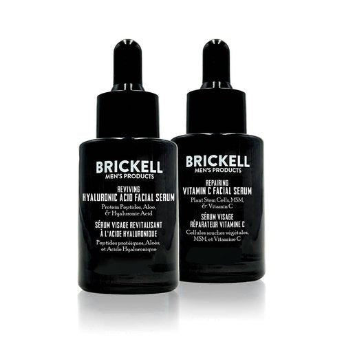 Brickell Men's Daily Anti-Aging Serum - All-Natural, Unscented Formula for Day and Night Use