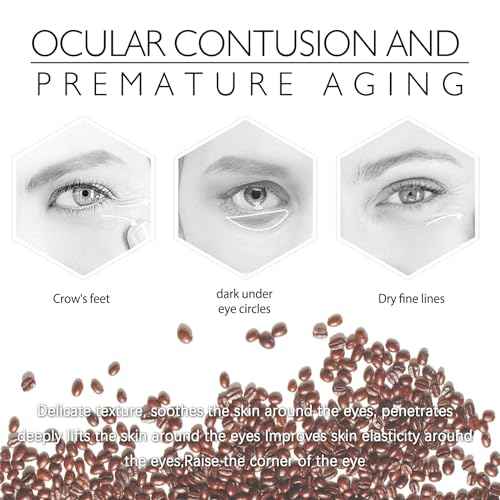 Firming Eye Gel with Hyaluronic Acid & Collagen ? Hydrating Treatment to Reduce Fine Lines, Lightweight Anti-Aging Under Eye Cream for Daily Use