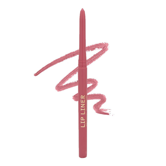 Winky Lux Pippy Demi Matte Lip Liner Pencil - Waterproof Purple Mauve Lipliner with Creamy Retractable Tip