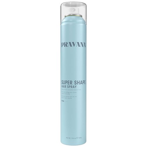 Pravana Super Shape Extreme Hair Spray - Medium to Strong Hold Styling Mist | Humidity Defense & Body Boost | Vegan & Cruelty Free
