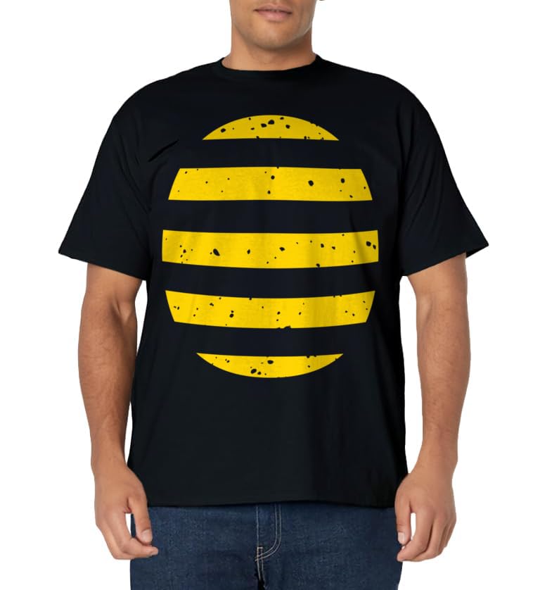 Halloween Bee Shirt Bumble Honey Bugs Lazy Easy Costume T-Shirt