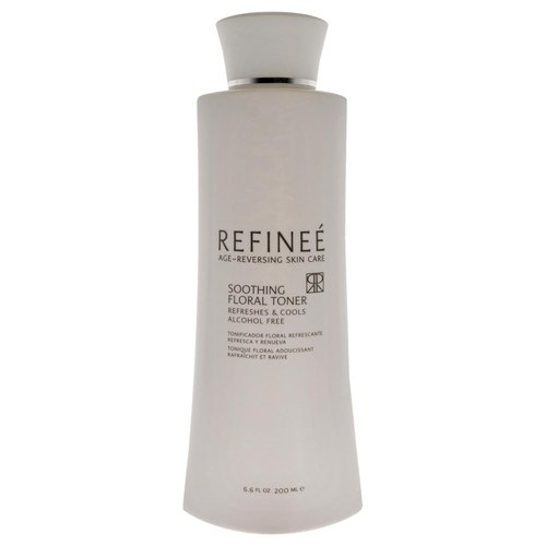 Refinee Soothing Floral Face Toner - Alcohol-Free Hydrating & Firming Rose Water, 6oz