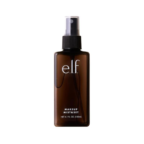 e.l.f. Makeup Mist & Set - Lightweight Hydrating Spray for All-Day Wear | Infused with Aloe & Green Tea, 4 Fl Oz
