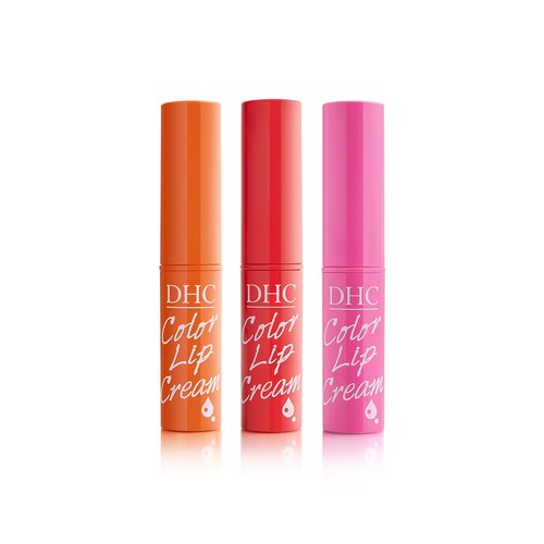 DHC Color Lip Cream Set - Hydrating, Long-Lasting Formula | 3 Vibrant Shades for All-Day Wear