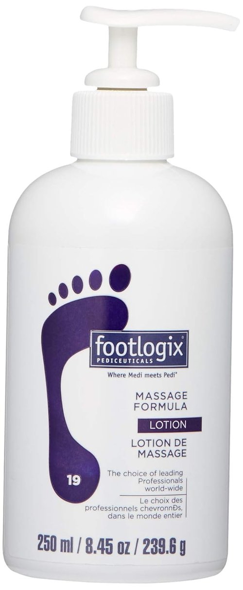 Footlogix Massage Formula Lotion - Nourishing Hydration for Dry Skin | 8.45 oz