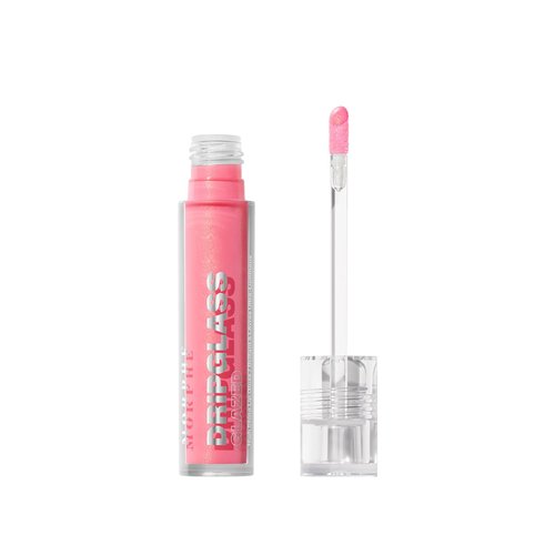 MORPHE Dripglass High Shine Lip Gloss | Semi-Sheer & Full Coverage Lip Color - Pink Mirror (0.13 Fl Oz)