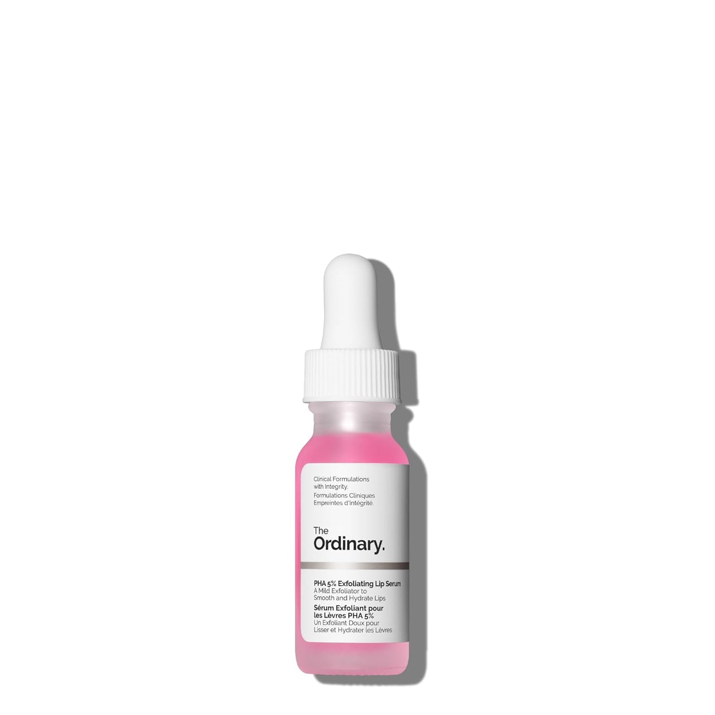 The Ordinary PHA 5% Exfoliating Lip Serum - Hydrating Overnight Treatment | 0.5 Fl Oz