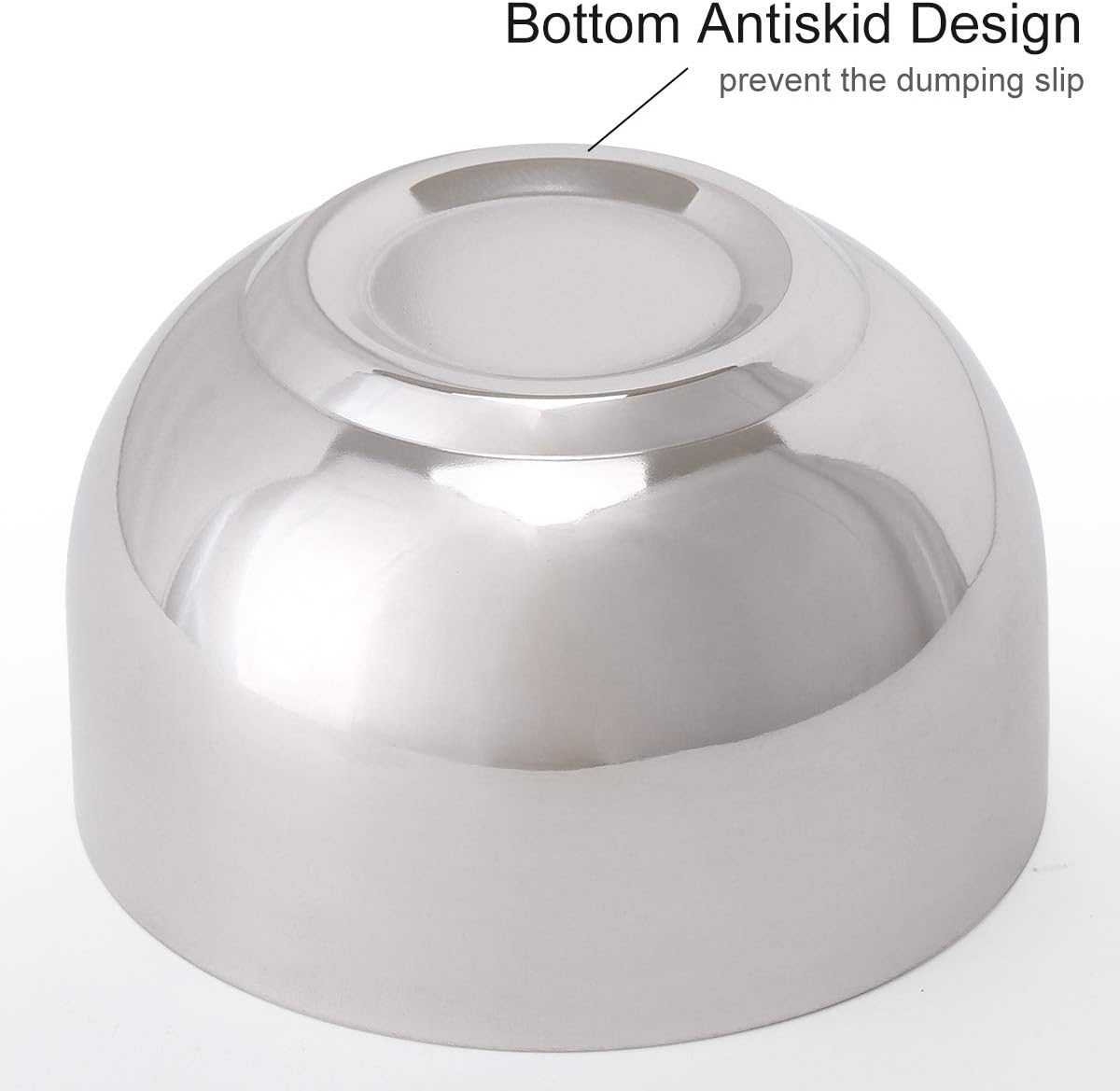 Akstore Men's Stainless Steel Shaving Mug - Durable, Heat Insulated, Smooth Finish | Medium Size