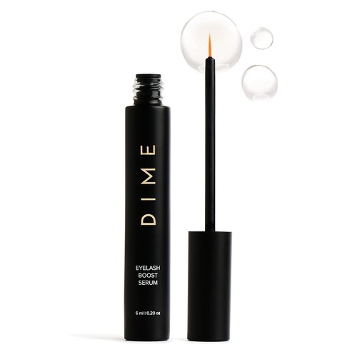 DIME Beauty Eyelash Boost Serum - Enhance Growth for Healthier, Longer, Thicker Lashes | 0.20 oz / 6 ml