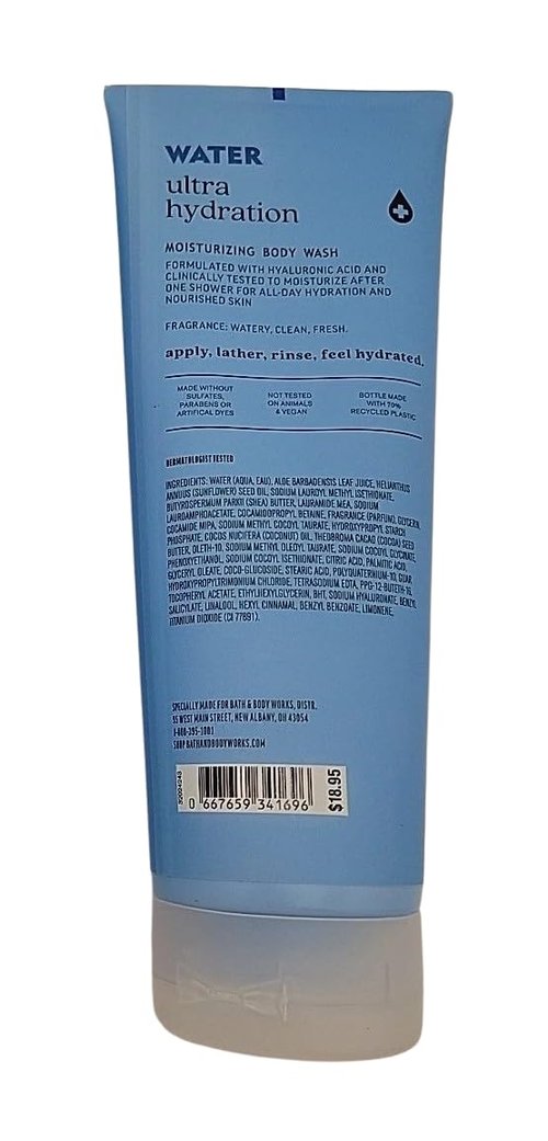 Bath & Body Works Ultra Hydrating Hyaluronic Acid Body Wash - Deep Moisture & Nourishment