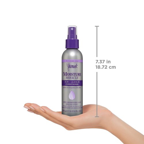 Jhirmack 10-in-1 Leave-In Conditioner Spray - Heat Protectant, Detangles & Repairs | Enriched with Vitamin E & B5