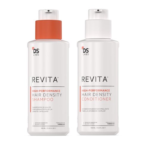 DS Labs Revita Shampoo & Conditioner Kit - Two-Step Scalp Care for Fuller, Volumized Hair | 925 mL, Sulfate-Free