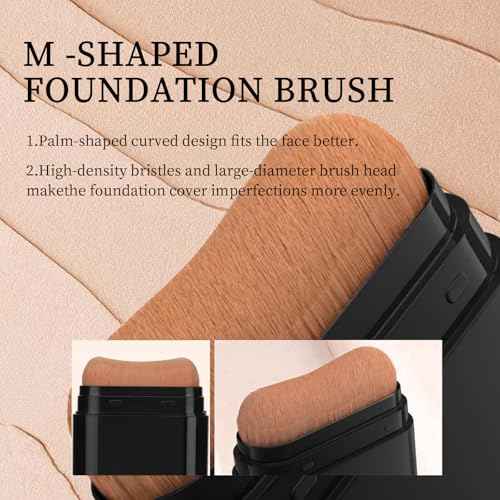 O'CHEAL Face Foundation Contour Stick Long-wear Lightweight Brighten Stick Blemish Contouring Face Concealer Beauty Makeup 04#WHEAT