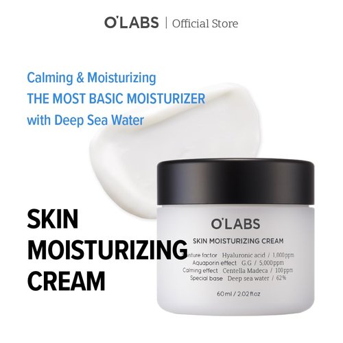 O'LABS Facial Moisturizing Cream - Anti-Aging Deep Sea Water Formula | 60ml / 2.02 fl.oz