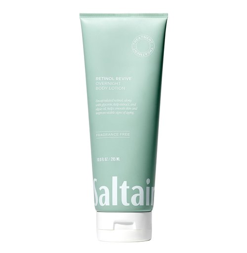 Saltair Retinol Revive Night Lotion - Dual-Action Body Lotion for Smoother, Firmer Skin - 13oz Pump Bottle