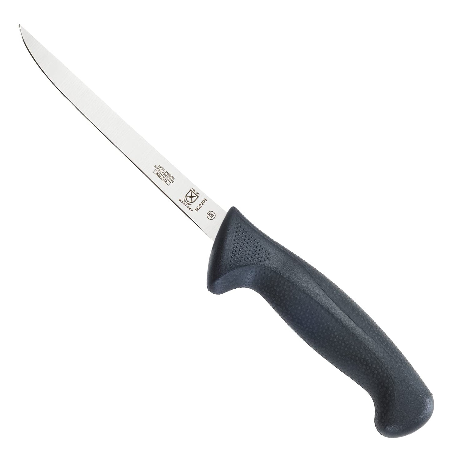 Mercer Culinary M18134BK Bread Knife, 6-Inch, Millennia Black