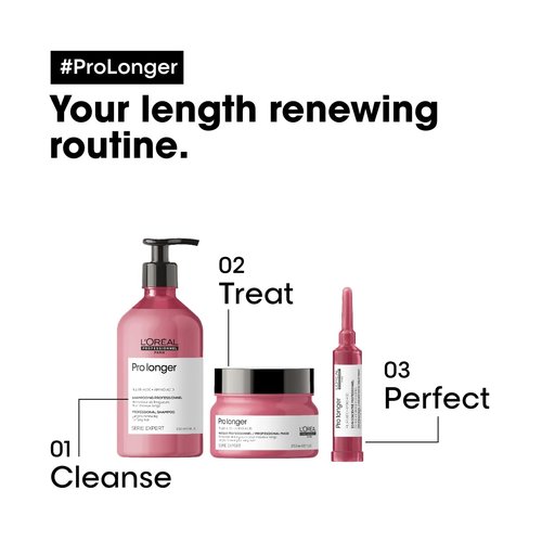 L'Oréal Professionnel Paris Pro Longer Treatment - Fills Split Ends, Thicker Hair & Shine, 6.76 oz