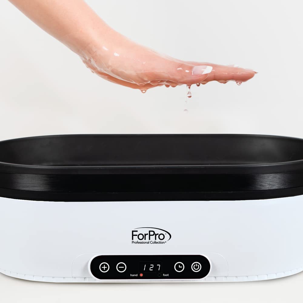 ForPro Professional Collection Nurture Paraffin Wax Refill, Peach Vanilla, Six 1-Pound Paraffin Blocks, Non-Greasy, Moisturizing for Soft & Healthy Skin, 6 Lbs
