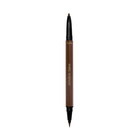 Tarte Double Take Eyeliner - 2-in-1 Waterproof Pencil for Bold All-Day Wear | Easy to Apply, Vegan, Cruelty-Free