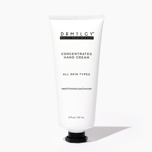 DRMTLGY Hand Cream - Fragrance-Free Moisturizing Lotion for Dry, Cracked Hands | Unisex Repair Cream