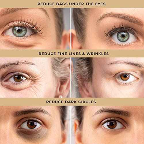 Instant Under-eye Tightener: Eye Bags Firming Treatment Cream - Temporary Eye Wrinkle Puffiness Remover for Senior Men & Women 50+, No Flaking Residue,15ml