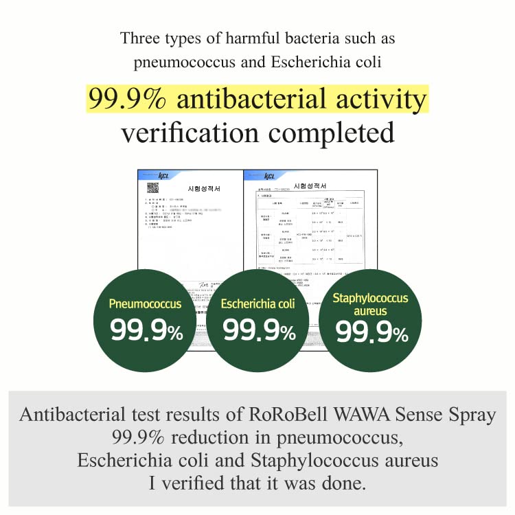ROROBELL Wawa Sense Spray Oral Care Mouth Freshener Fights Bad breath ((1/3 Fl Oz (Pack of 3)))