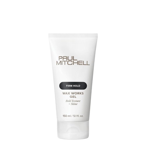 Paul Mitchell Wax Works Hair Gel - Flexible Hold & Bold Texture | Shine for All Hair Types, 5.1 fl. oz
