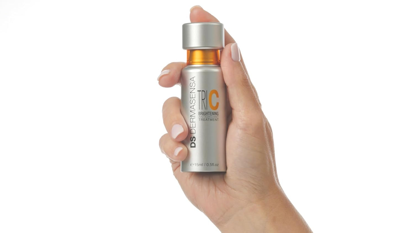 Skiennix 3-in-1 Vitamin C Serum - Hydrating Anti-Aging Moisturizer for Face & Eye Area - Waterless Formula