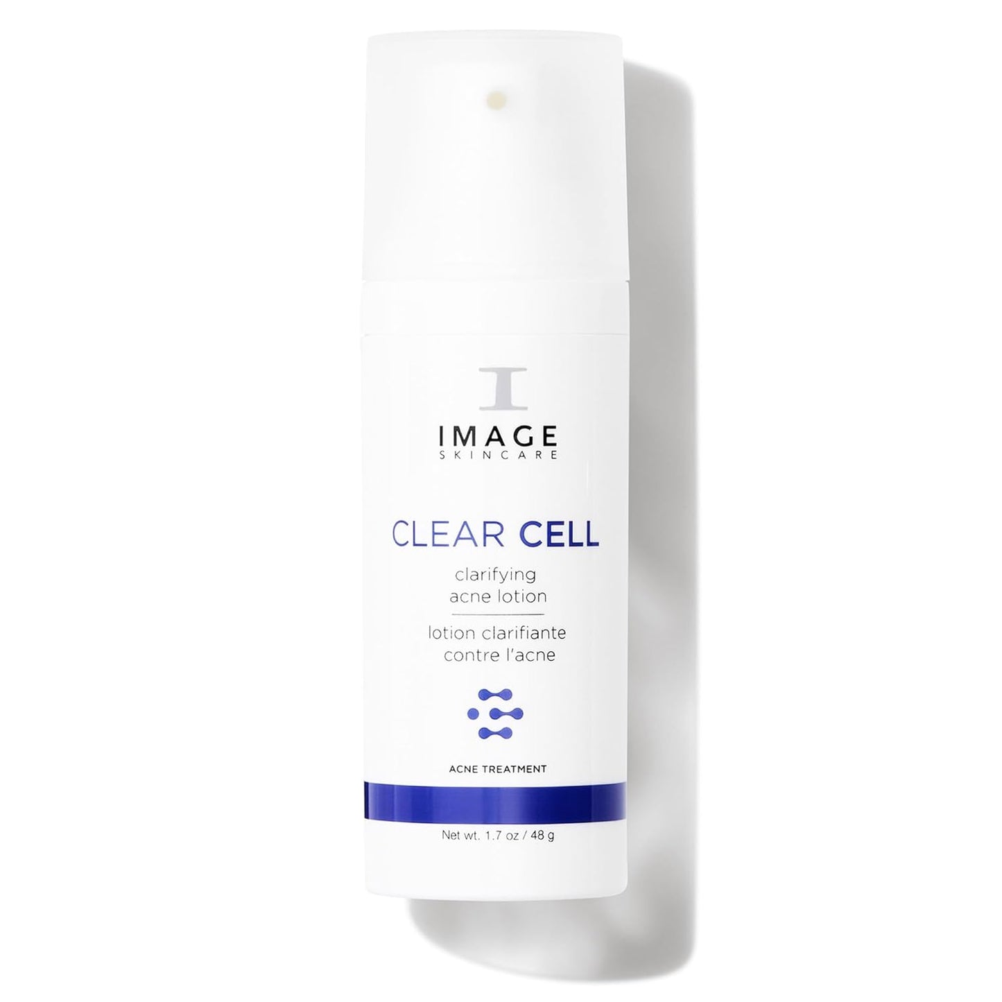 IMAGE Skincare Clear Cell Acne Treatment Lotion - Benzoyl Peroxide Formula, 1.7 oz for Blemish Control