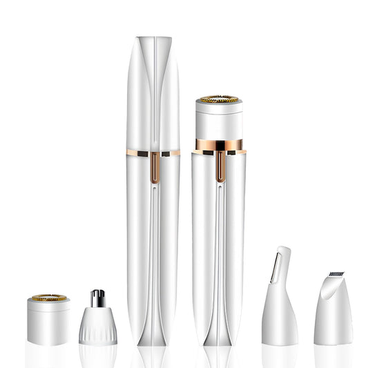 DGXWLLW Electric Eyebrow Trimmer, Rechargeable Eyebrow Hair Remover for Women Men, Cordless Face Shavers, Painless Hair Removal for Eyebrows, Neckline, Nose, Peach Fuzz Lips, and Other Detailing