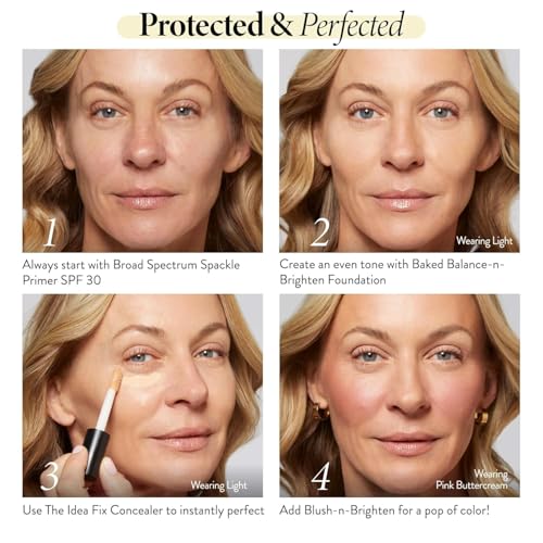 LAURA GELLER NEW YORK Spackle Skin Perfecting Primer Broad Spectrum Sunscreen SPF 30 - Primer for Face Before Makeup with Sun Protection for a Dewy Glow