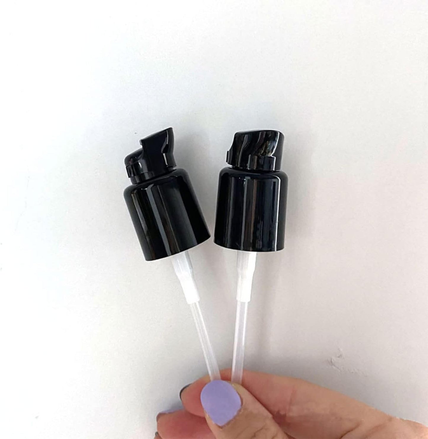 Skiennix Foundation Pump - Black Plastic Replacement Tool for MAC Double Wear Bottles | Perfect for Liquid Makeup
