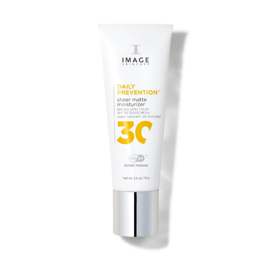 IMAGE Skincare Daily Prevention Sheer Matte Moisturizer - SPF 30 Broad Spectrum Sunscreen for Shine Control
