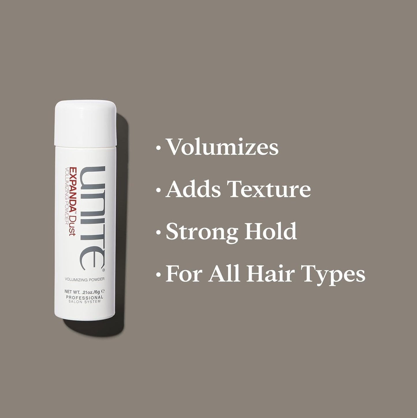 UNITE Hair EXPANDA Dust - Instant Volume & Root Lift Powder for Fine Hair - Matte Finish, 0.21 Oz