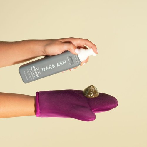 Minetan Self Tan Foam - Dark Ash 1 Hour Express Tanning Mousse for Cool Dark Bronze Glow | 6.7 Fl Oz